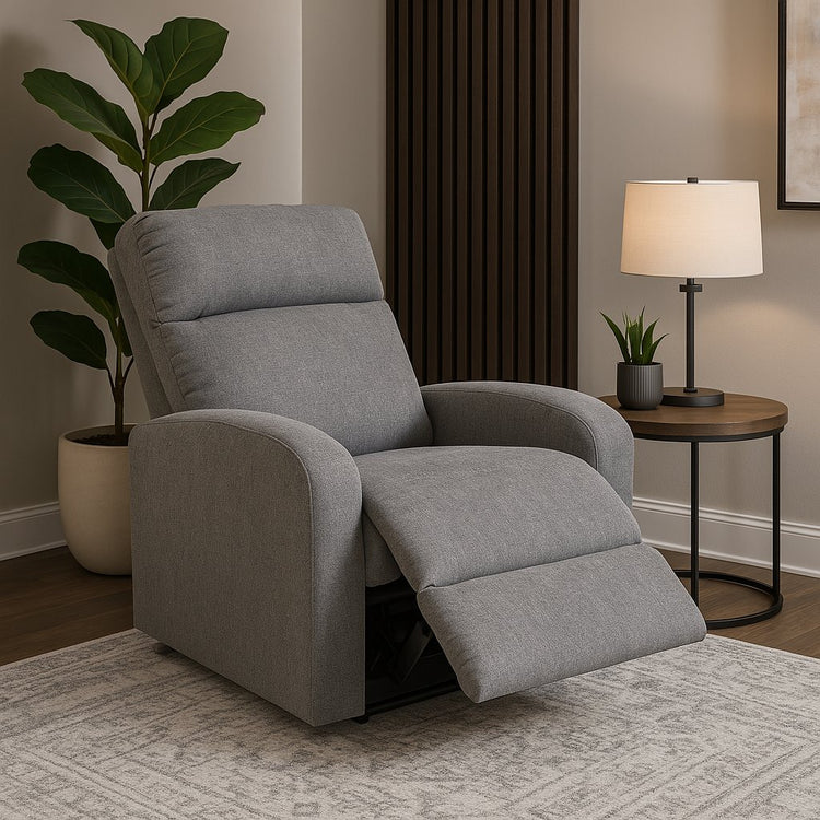 Silla Reclinable Logan color gris