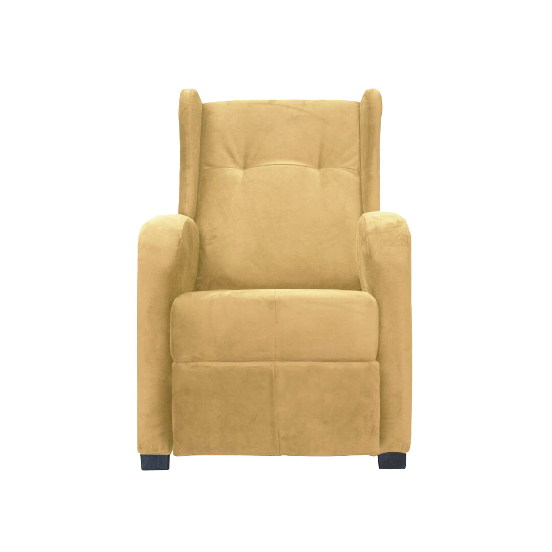 Imagen mueble silla reclino Apolo vista frontal color beige