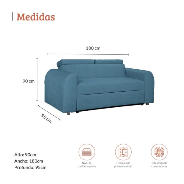 SOFÁ CAMA MAR AQUA - Image 5