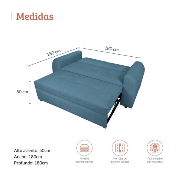 SOFÁ CAMA MAR AQUA - Image 6