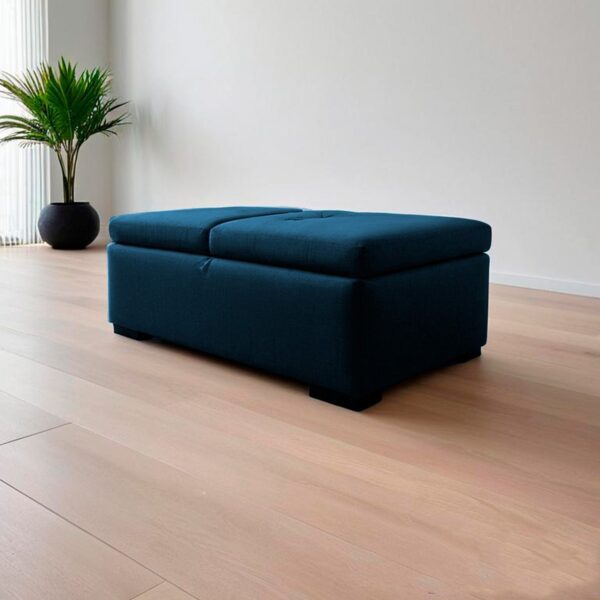 BAÚL TAPIZADO AZUL - Image 2