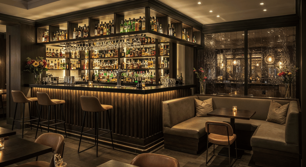 Restaurante de Autor 2 freepik photograph of the imposing bar at races restaurant 74348