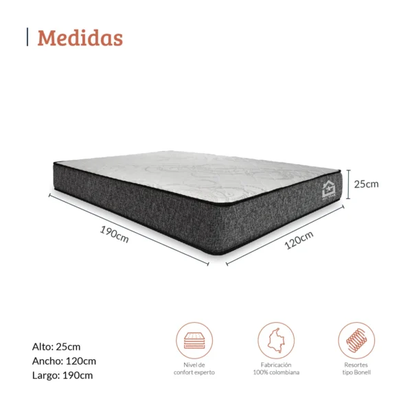 Colchon Bruma Semidoble