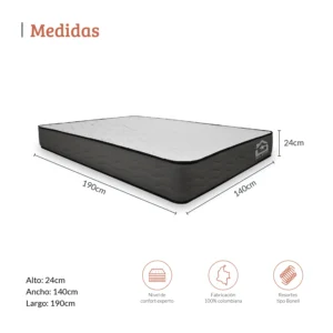 Colchon Nebula Doble