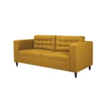 Sofa 3 puestos honey mostaza