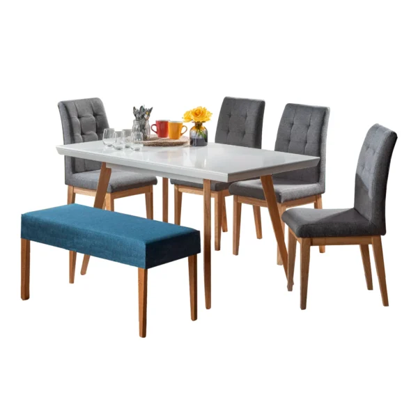 JUEGO DE COMEDOR 6 PUESTOS PICASSO