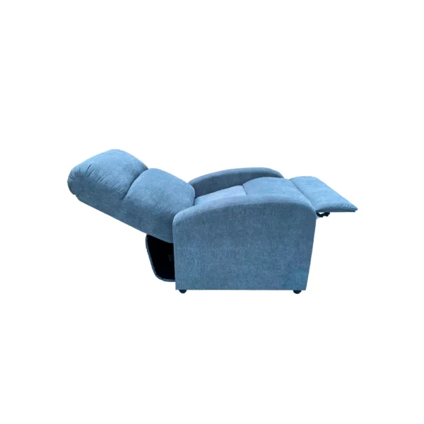 SILLA RECLINABLE LOGAN TELA AZUL INDIGO - Image 3