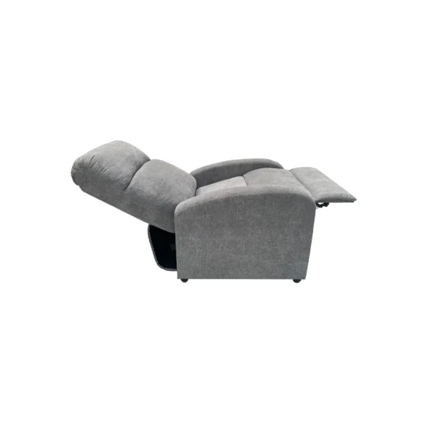 SILLA RECLINABLE LOGAN TELA GRIS - Image 3