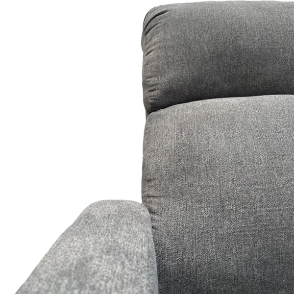 SILLA RECLINABLE LOGAN TELA GRIS - Image 5