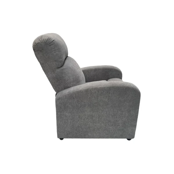 SILLA RECLINABLE LOGAN TELA GRIS - Image 4