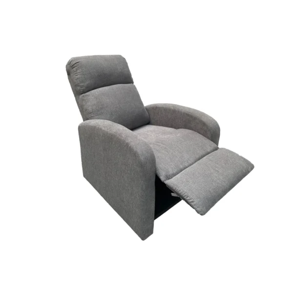 SILLA RECLINABLE LOGAN TELA GRIS - Image 2