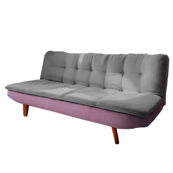 SOFA CAMA SAN TELMO GRIS ROSA